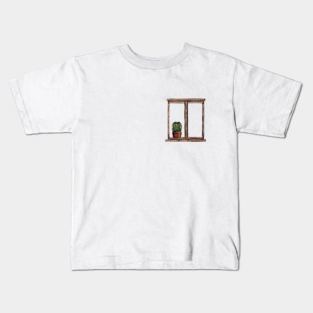 cactus Kids T-Shirt by rebelshop